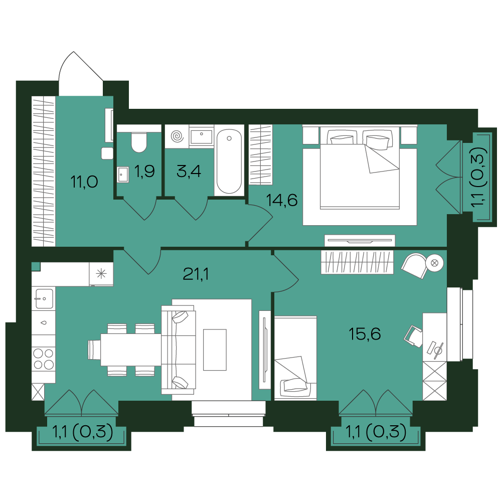 ЖК Ялав отделка